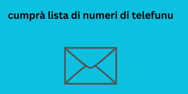 cumprà lista di numeri di telefunu